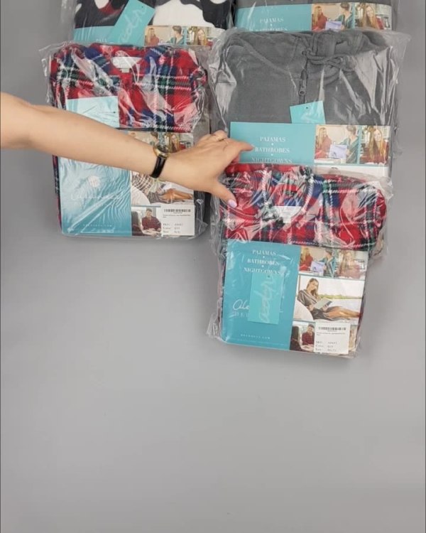 Фотография  707 - Халаты, комбинезоны (семейный) СТОК CAN#10 кг, ЛОТ №4451 оптом в Воронеже и Воронежской области