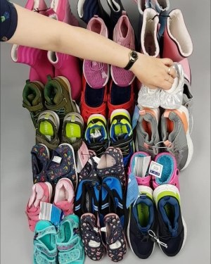 Фотография  442 - Обувь ALDI дети лето#10 кг, ЛОТ №4453 оптом в Воронеже и Воронежской области