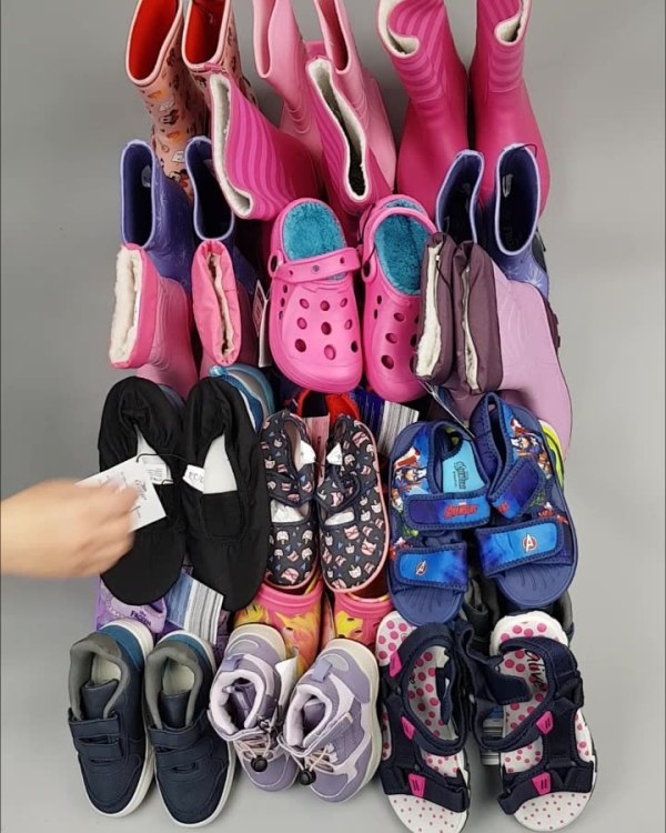 Фотография  468 - Обувь ALDI дети лето#10 кг, ЛОТ №4454 оптом в Воронеже и Воронежской области