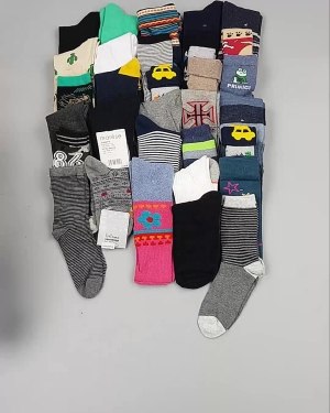 Фотография  912 - Носки дети СТОК зима#5 кг, ЛОТ №4870 оптом в Воронеже и Воронежской области