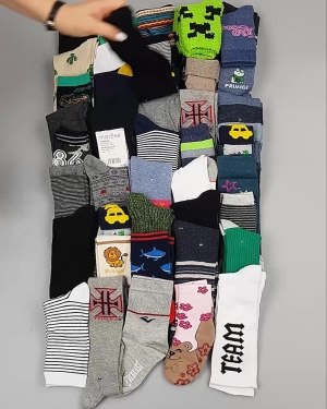 Фотография  850 - Носки дети СТОК зима#5 кг, ЛОТ №4870 оптом в Воронеже и Воронежской области