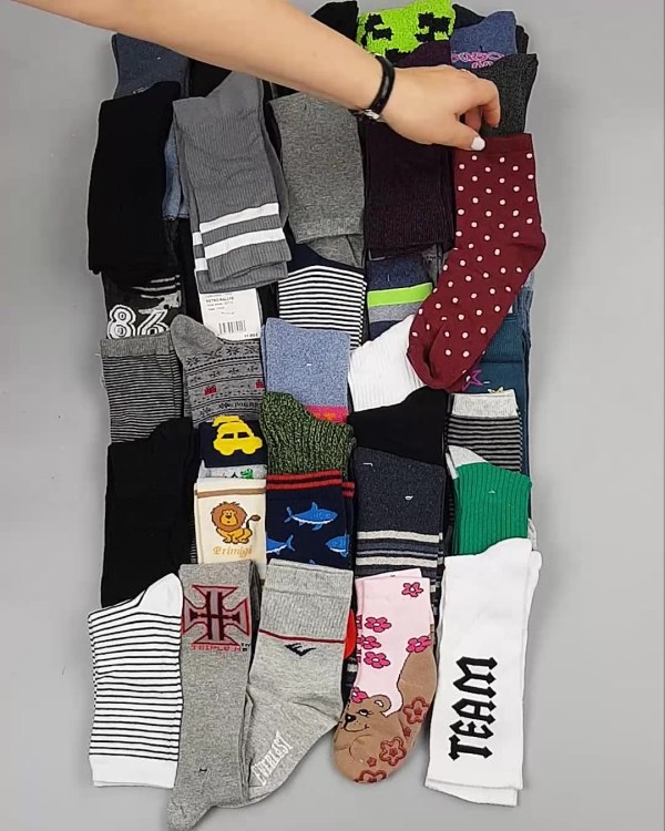 Фотография  187 - Носки дети СТОК зима#5 кг, ЛОТ №4870 оптом в Воронеже и Воронежской области