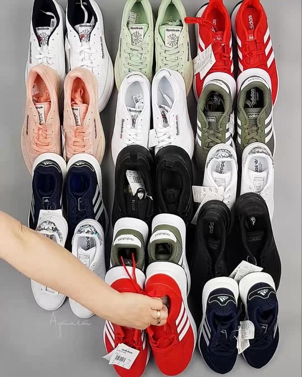 Фотография  359 - Кроссовки Adidas+Reebok#15 шт, ЛОТ №6145 оптом в Воронеже и Воронежской области