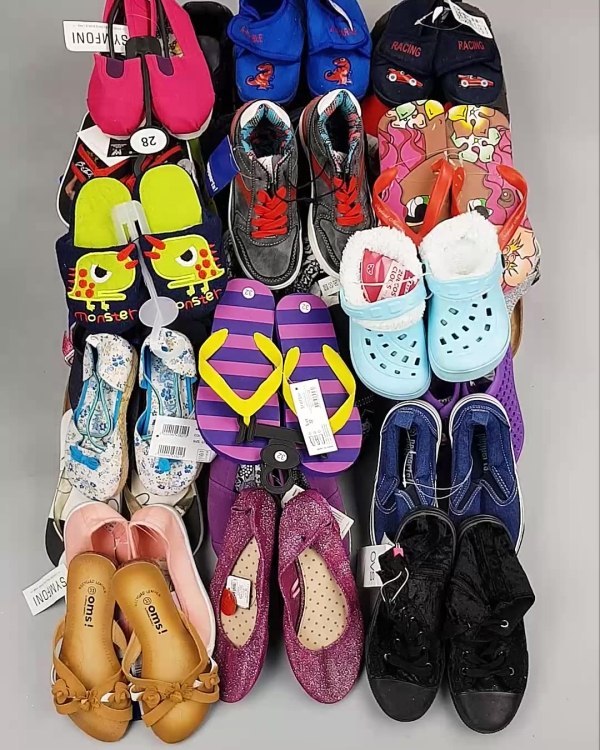 Фотография  429 - Обувь детская СТОК Summer#7,85 кг, ЛОТ №6196 оптом в Воронеже и Воронежской области