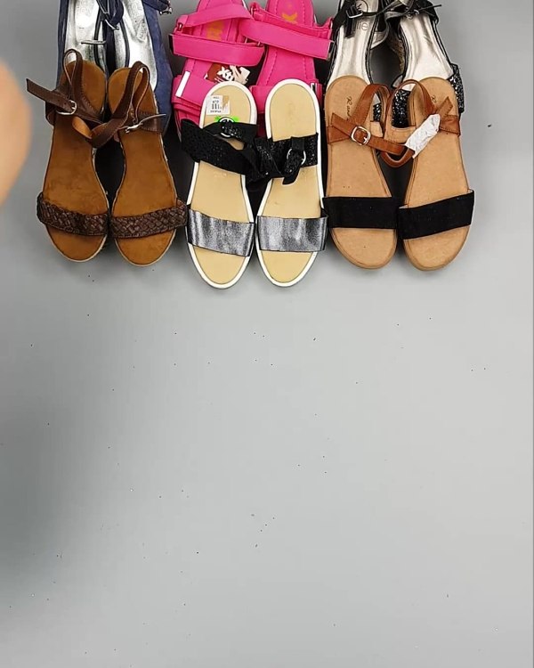 Фотография  832 - Обувь босоножки#11,2 кг, ЛОТ №6362 оптом в Воронеже и Воронежской области