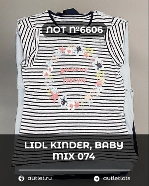 Купить LIDL Kinder Baby Winter 074#7 кг, ЛОТ №6606 оптом в Воронеже и Воронежской области