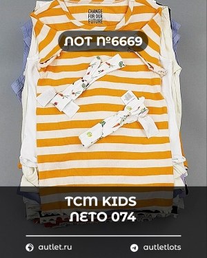 Купить TCM Kids лето 074#7 кг, ЛОТ №6669 оптом в Воронеже и Воронежской области