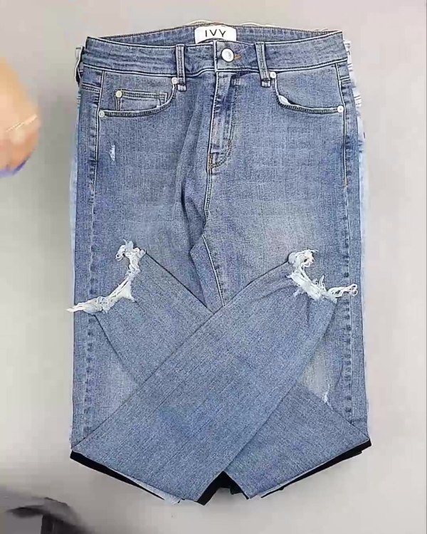 Фотография  762 - Джинсы женские Дания#10 кг, ЛОТ №6764 оптом в Воронеже и Воронежской области