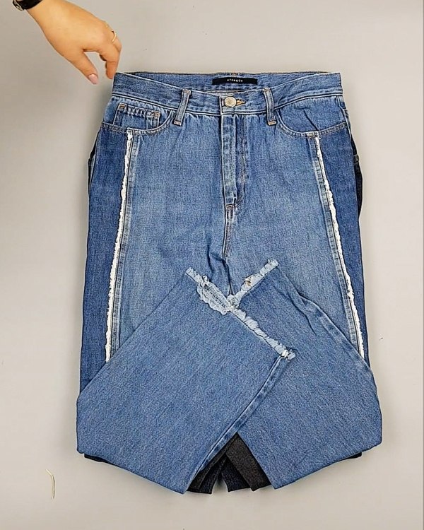 Фотография  595 - Cream Джинсы женские#25 кг оптом в Воронеже и Воронежской области