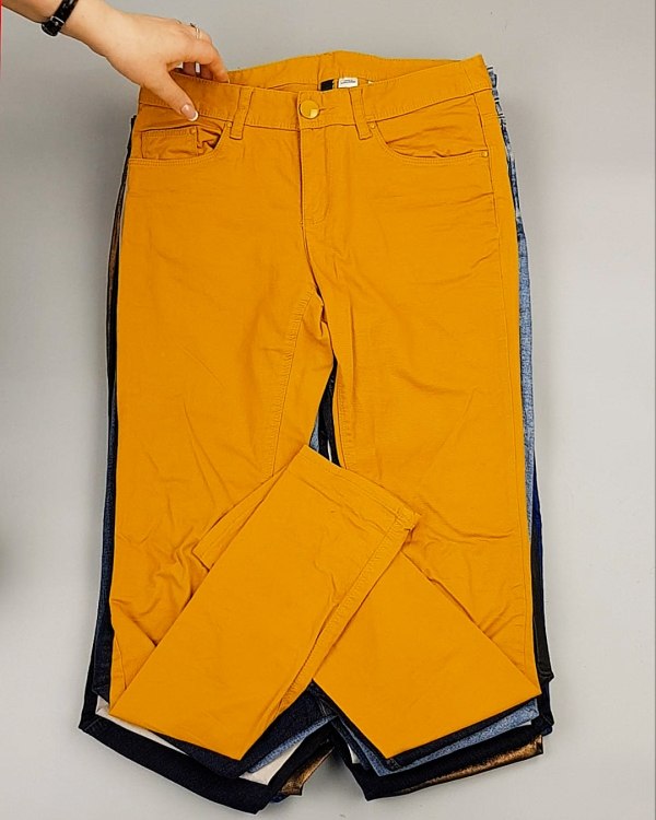 Фотография  120 - А 82202 Брюки женские (Fashion&Skinny Pants)#25 кг оптом в Воронеже и Воронежской области