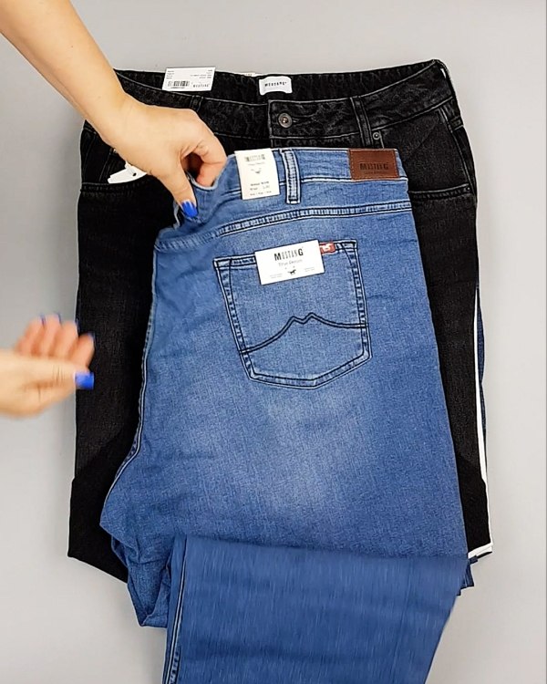 Фотография  474 - Джинсы MUSTANG м/ж#5 кг, ЛОТ №6960 оптом в Воронеже и Воронежской области