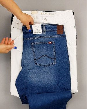 Фотография  430 - Джинсы MUSTANG м/ж#5 кг, ЛОТ №6961 оптом в Воронеже и Воронежской области