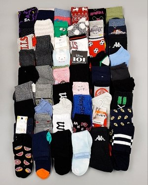 Купить Носки дети СТОК зима#5 кг, ЛОТ №6988 оптом в Воронеже и Воронежской области