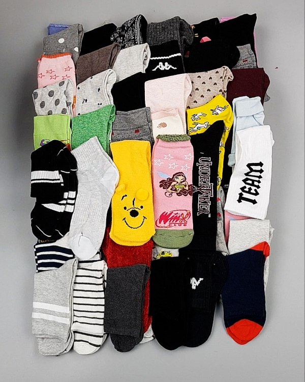 Фотография  643 - Носки дети СТОК зима#5 кг, ЛОТ №6989 оптом в Воронеже и Воронежской области