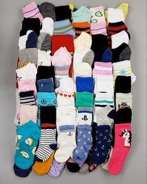 Фотография  256 - Носки дети СТОК лето#5 кг, ЛОТ №6992 оптом в Воронеже и Воронежской области