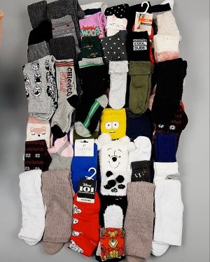 Фотография  659 - Носки дети СТОК зима#5 кг, ЛОТ №6986 оптом в Воронеже и Воронежской области