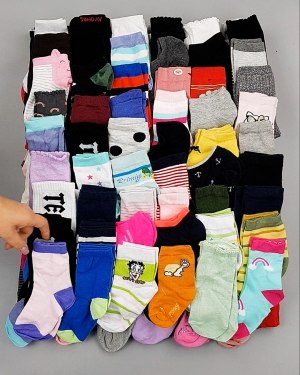 Фотография  115 - Носки дети СТОК лето#5 кг, ЛОТ №6993 оптом в Воронеже и Воронежской области