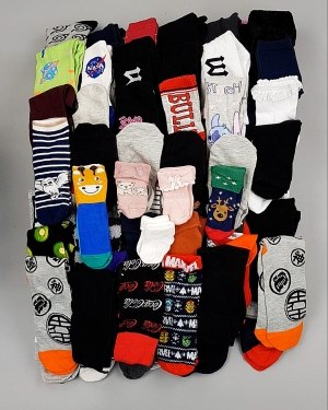 Фотография  623 - Носки дети СТОК зима#5 кг, ЛОТ №6989 оптом в Воронеже и Воронежской области