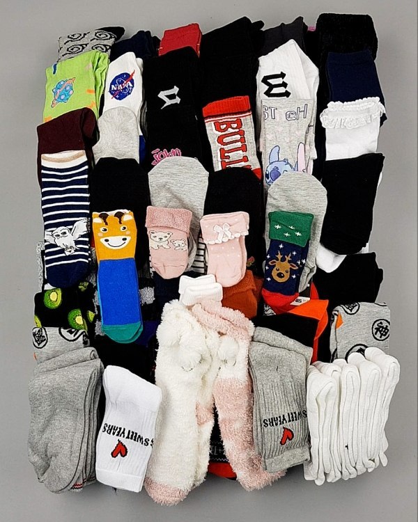 Фотография  494 - Носки дети СТОК зима#5 кг, ЛОТ №6989 оптом в Воронеже и Воронежской области