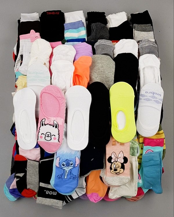 Фотография  804 - Носки дети СТОК лето#5 кг, ЛОТ №6993 оптом в Воронеже и Воронежской области