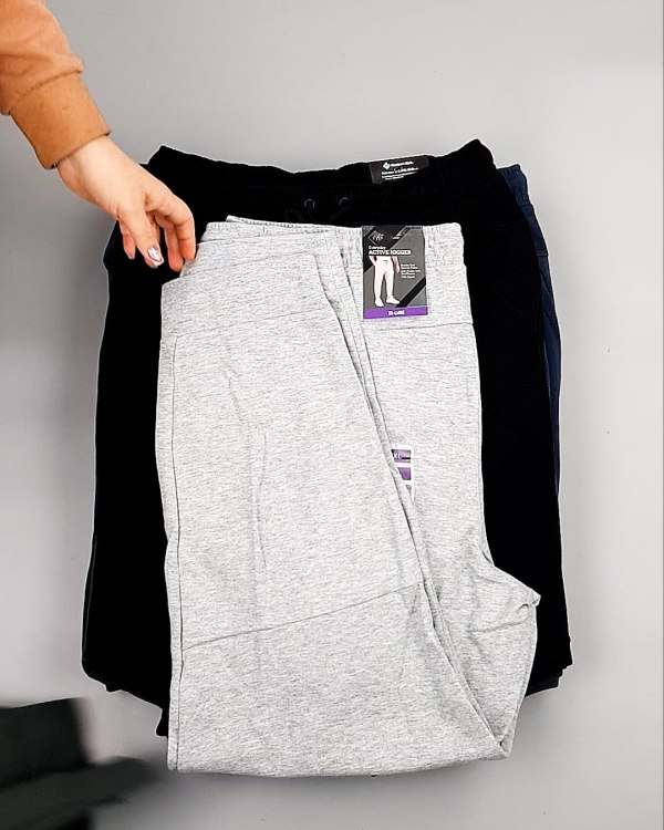 Фотография  925 - Штаны спортивные муж CAN 084#10 кг, ЛОТ №7416 оптом в Воронеже и Воронежской области