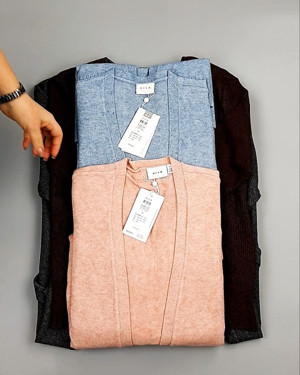 Фотография  640 - Кардиганы VILA W 104#7 кг, ЛОТ №7381 оптом в Воронеже и Воронежской области