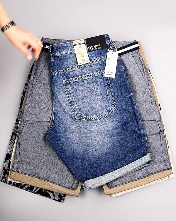 Фотография  491 - Шорты мужские TOM TAILOR 124#3,75 кг, ЛОТ №7601 оптом в Воронеже и Воронежской области