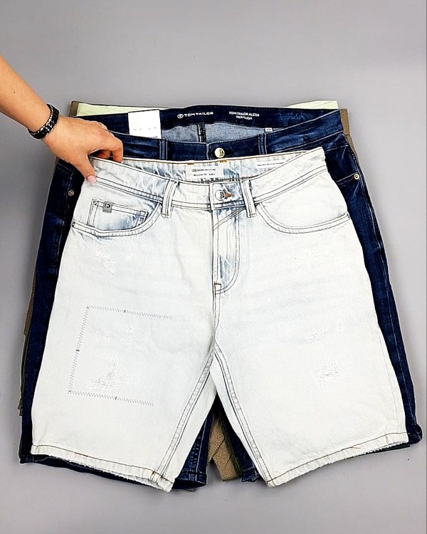 Фотография  775 - Шорты мужские TOM TAILOR 124#3,75 кг, ЛОТ №7600 оптом в Воронеже и Воронежской области