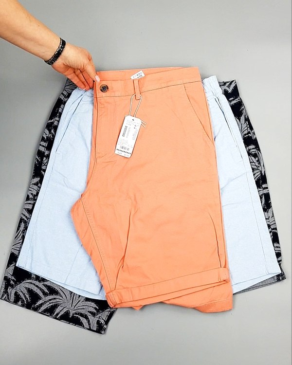 Фотография  196 - Шорты мужские TOM TAILOR 124#3,75 кг, ЛОТ №7601 оптом в Воронеже и Воронежской области