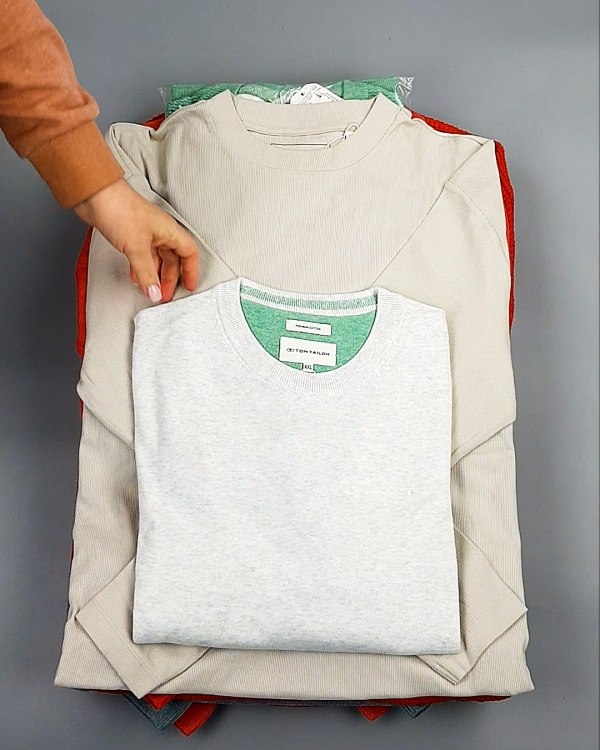 Фотография  597 - Джемпера легкие мужские TOM TAILOR 124#8,7 кг, ЛОТ №7606 оптом в Воронеже и Воронежской области