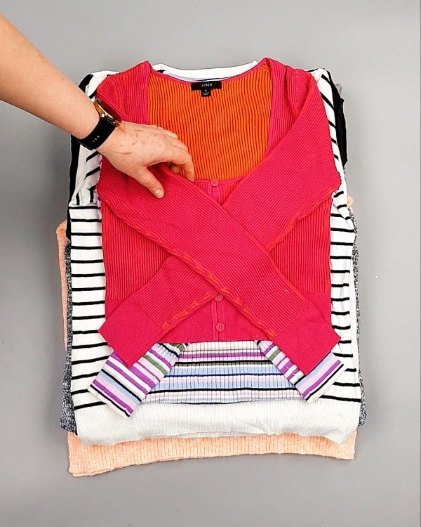 Фотография  386 - Джемпера легкие СТОК CAN 084#7 кг, ЛОТ №7635 оптом в Воронеже и Воронежской области