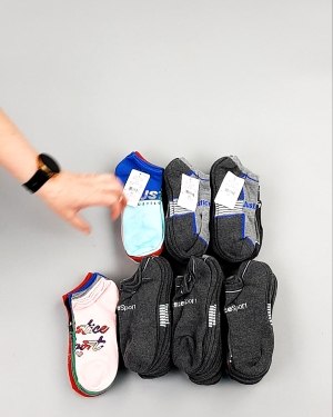 Фотография  612 - Носки дети лето CAN 084#5 кг, ЛОТ №8001 оптом в Воронеже и Воронежской области