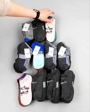 Фотография  927 - Носки дети лето CAN 084#5 кг, ЛОТ №8001 оптом в Воронеже и Воронежской области