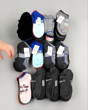 Фотография  781 - Носки дети лето CAN 084#5 кг, ЛОТ №8001 оптом в Воронеже и Воронежской области