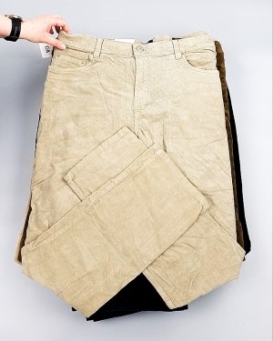 Фотография  617 - Брюки вельветовые м/ж C&A 025#10 кг, ЛОТ №8031 оптом в Воронеже и Воронежской области