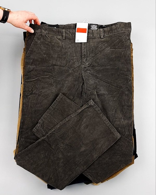 Фотография  485 - Брюки вельветовые м/ж C&A 025#10 кг, ЛОТ №7902 оптом в Воронеже и Воронежской области