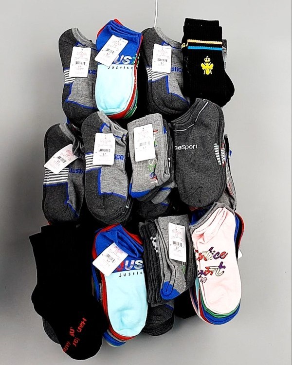 Фотография  552 - Носки дети лето CAN 084#5 кг, ЛОТ №7999 оптом в Воронеже и Воронежской области