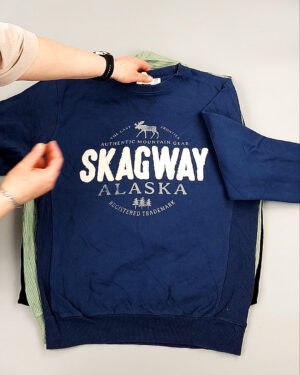 Фотография  827 - Толстовки муж BLUE CAN 084#10 кг, ЛОТ №8105 оптом в Воронеже и Воронежской области