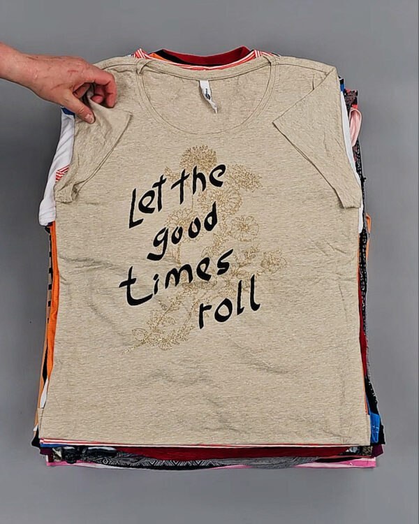 Фотография  956 - Футболки м/ж Cr+Ex#8 кг, ЛОТ № ВК0100 оптом в Воронеже и Воронежской области