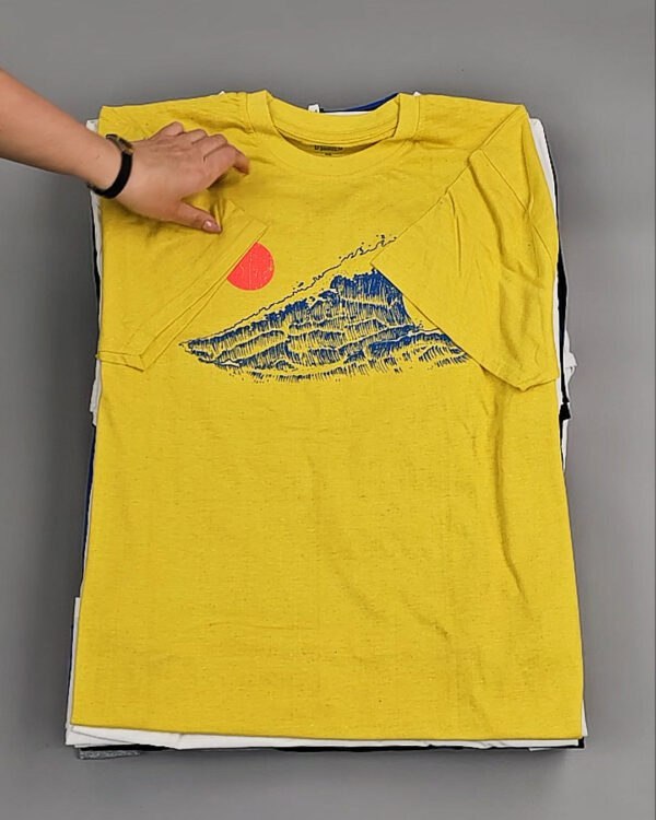 Фотография  666 - Футболки м/ж (Printed T-Shirts New)#5 кг оптом в Воронеже и Воронежской области