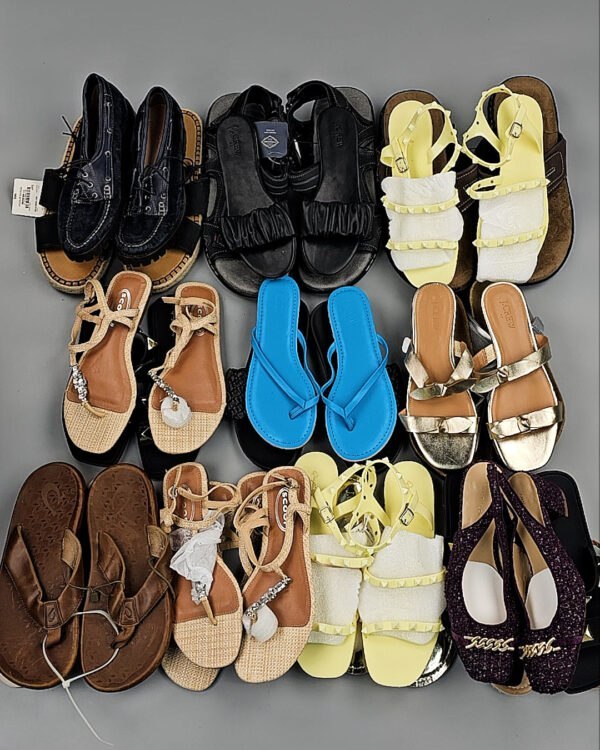 Фотография  251 - Обувь CAN лето 084#14,7 кг, ЛОТ №8549 оптом в Воронеже и Воронежской области