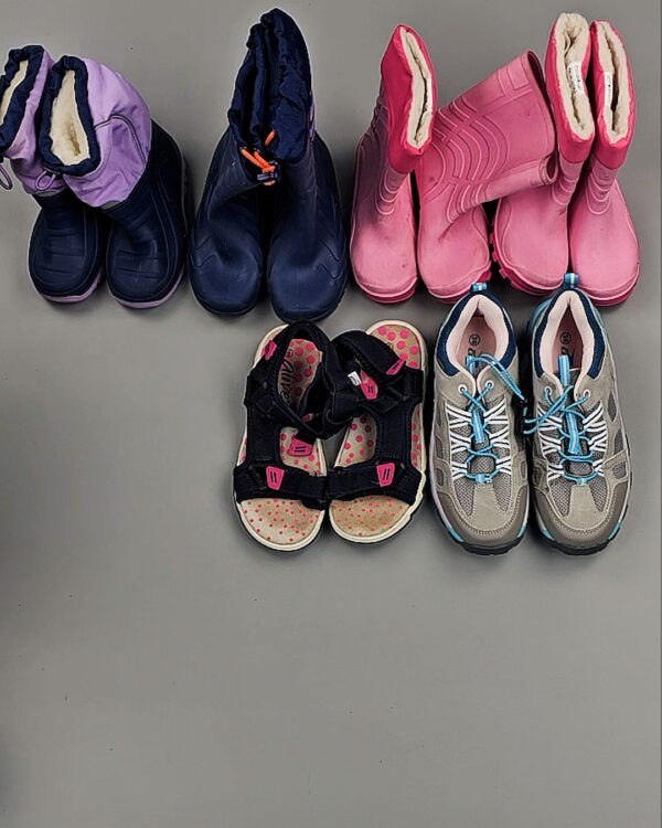 Фотография  825 - Обувь детская Summer Autlet#6 кг, ЛОТ № ВК0128 оптом в Воронеже и Воронежской области