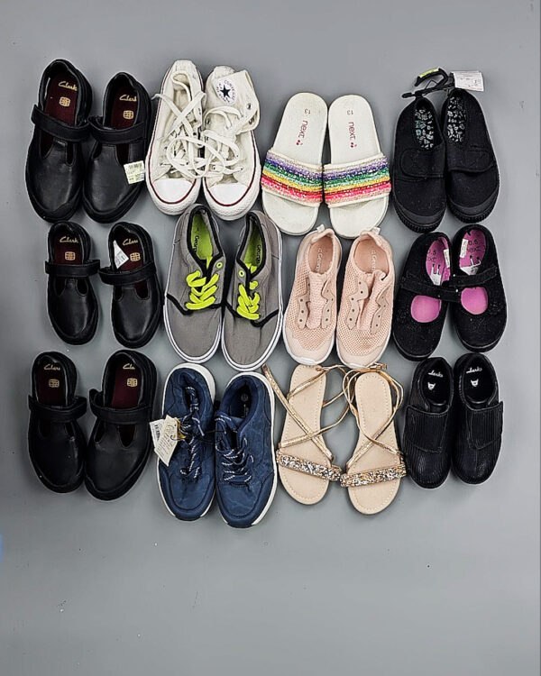 Фотография  933 - Обувь лето дети крем+экстра (SHOES Summer kids Cream+Extra)#15 кг, ЛОТ № ВК0119 оптом в Воронеже и Воронежской области