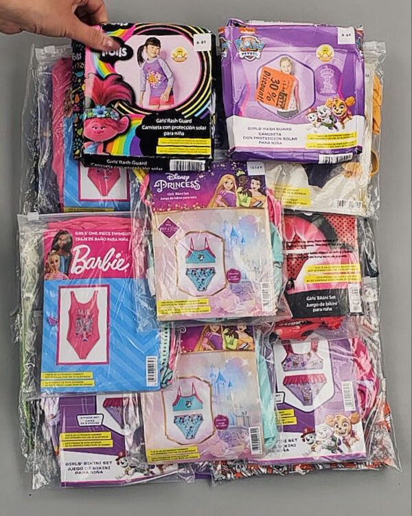 Фотография  373 - Купальники LIDL Kids#3 кг, ЛОТ №8963 оптом в Воронеже и Воронежской области