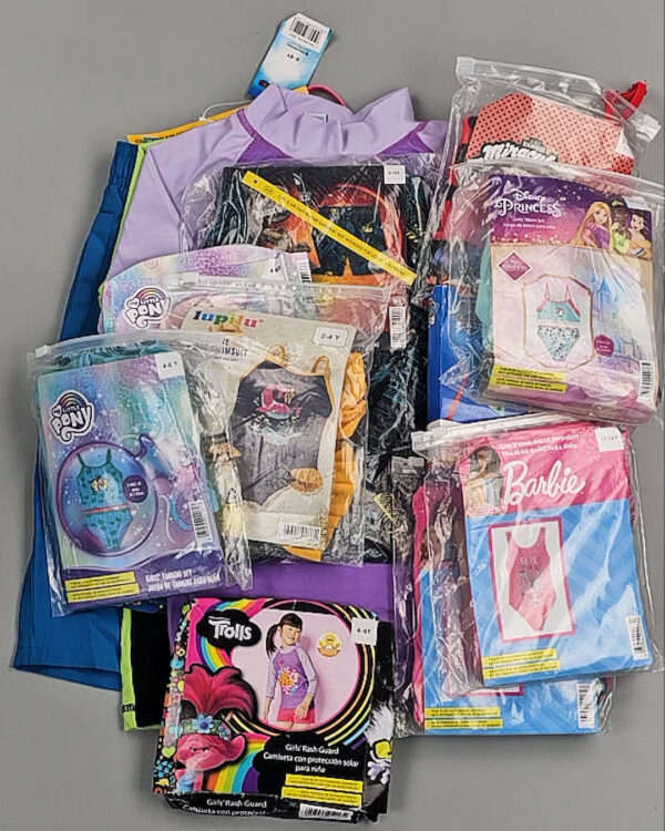 Фотография  958 - Купальники LIDL Kids#3 кг, ЛОТ №8962 оптом в Воронеже и Воронежской области