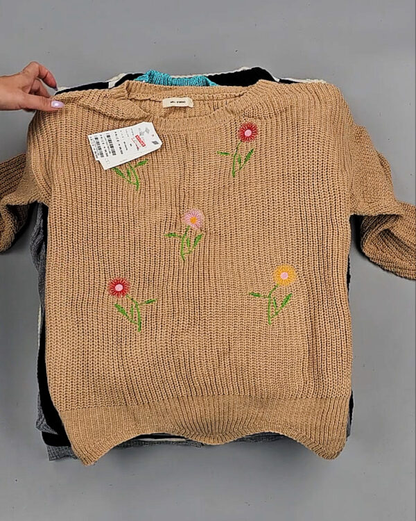 Фотография  228 - Джемпера Корея 085#7 кг, ЛОТ СТ-9414 оптом в Воронеже и Воронежской области