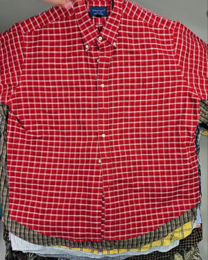 Купить Рубашки (Oversize Man Shirts Premium)#20,3 кг, ЛОТ СХ-0242 оптом в Воронеже и Воронежской области