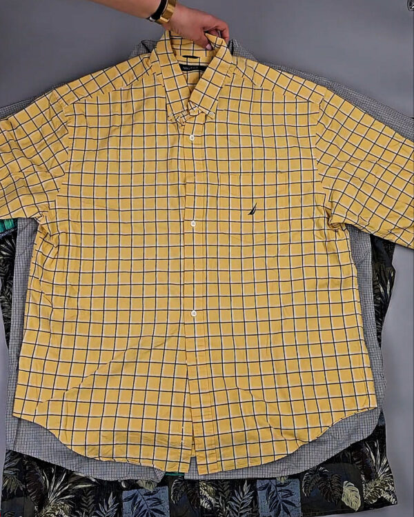 Фотография  418 - Рубашки (Oversize Man Shirts Premium)#20,3 кг, ЛОТ СХ-0242 оптом в Воронеже и Воронежской области